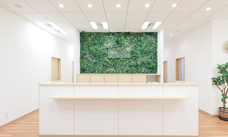 ルシアクリニックの受付