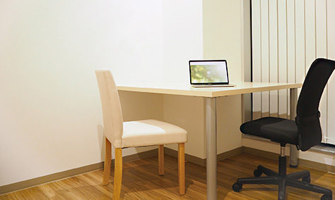 ルシアクリニック福岡天神院のカウンセリングルーム